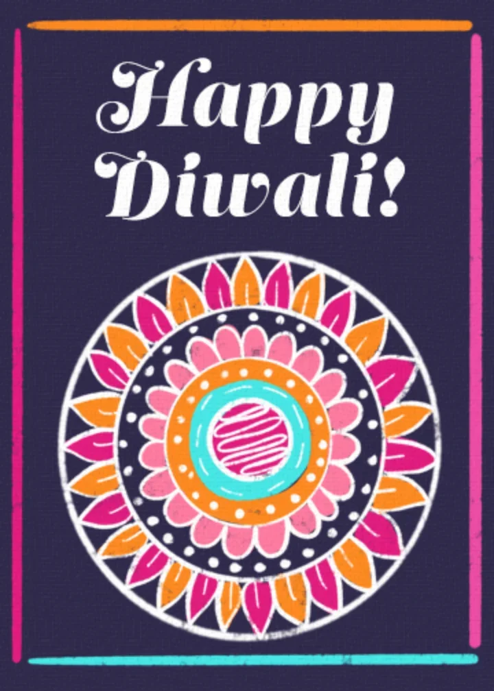 Diwali Rangoli card image