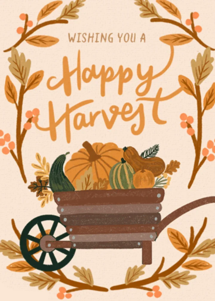 Happy Harvest card image