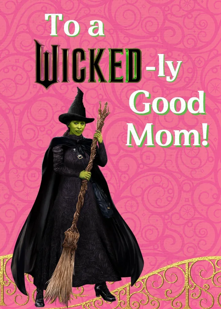 Wicked | Happy Mother's Day card image