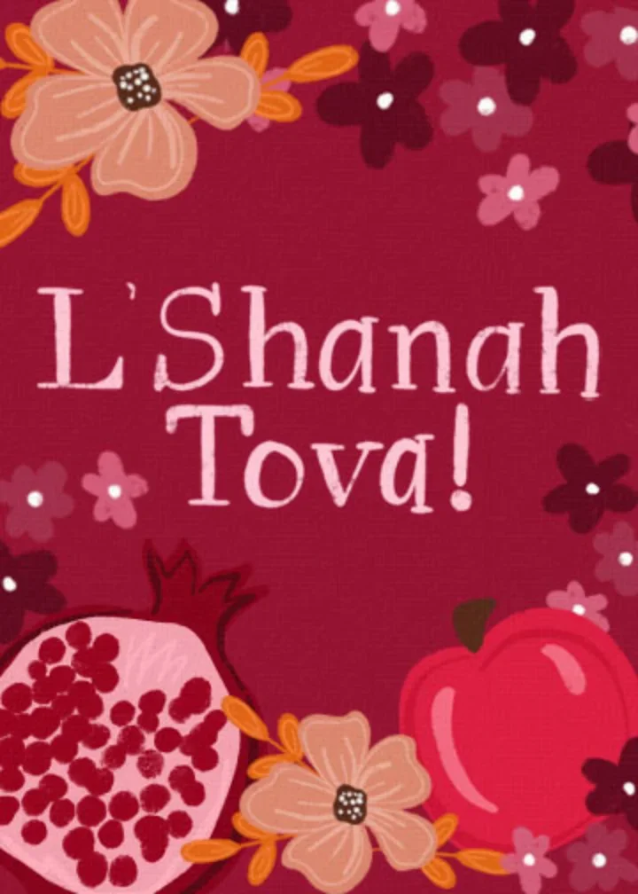 Sweet Rosh Hashanah card image