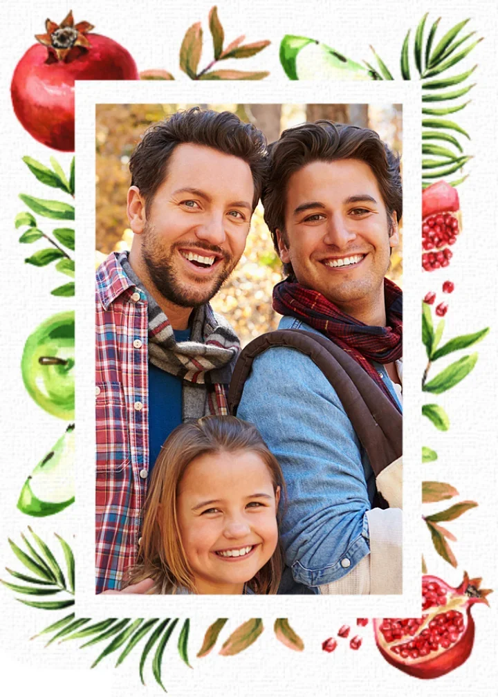 Pomegranate Border card image