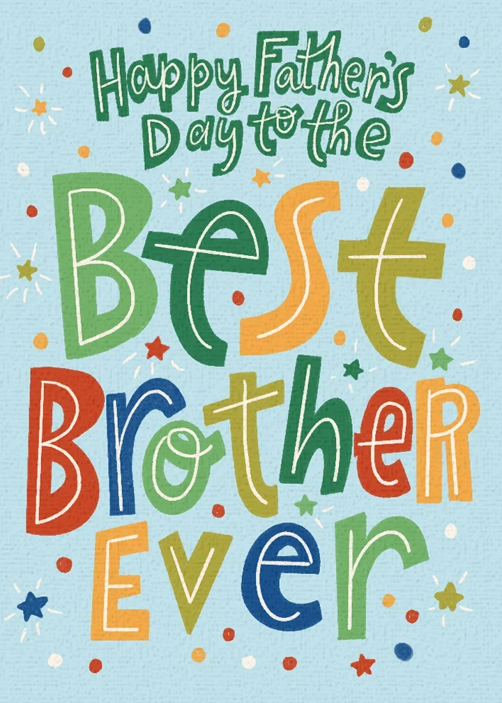 Best Brother Ever card image