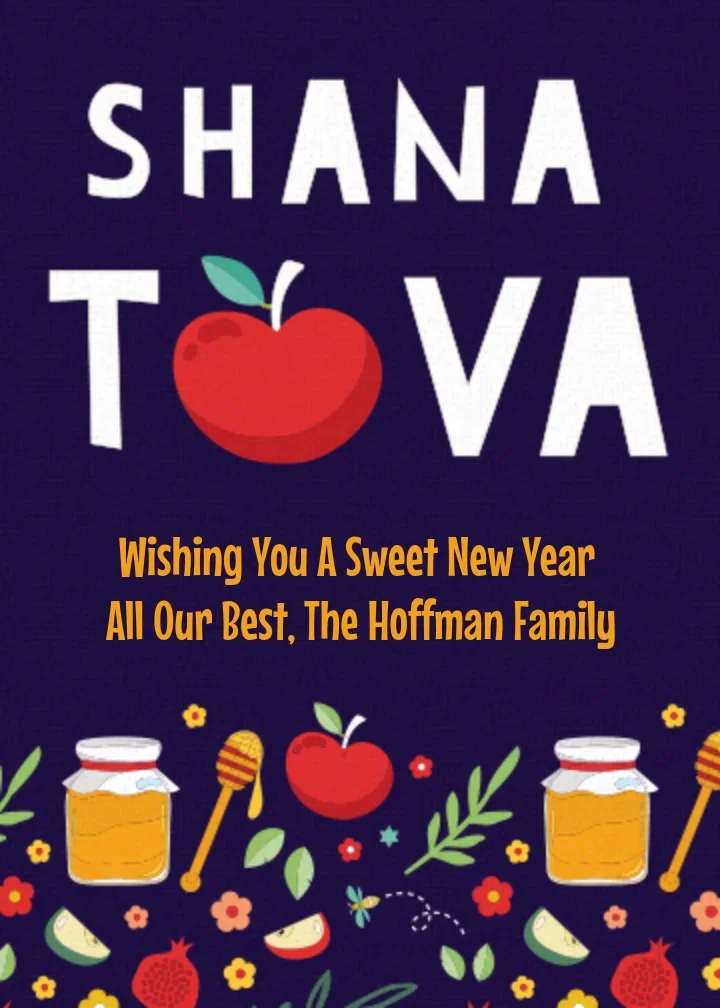 Sweet New Year card image