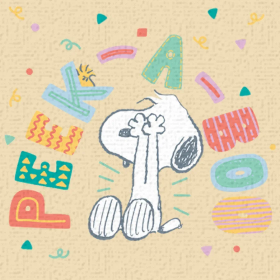 Peanuts New Baby card image