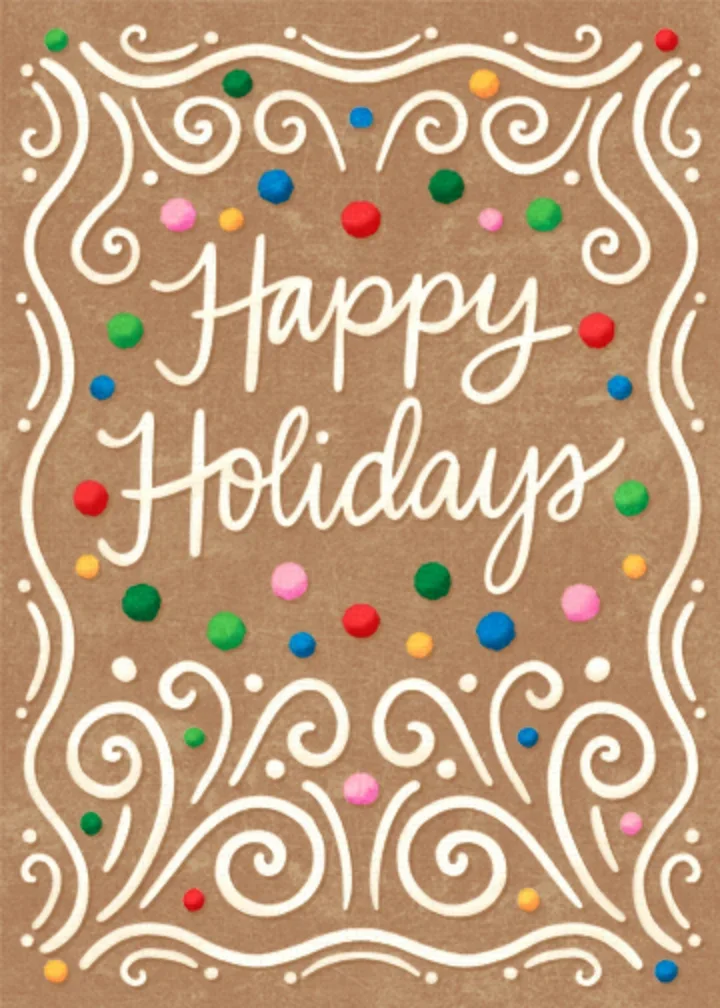 Gingerbread Icing card image