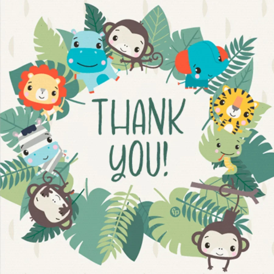 Fisher-Price | Monkey Thanks card image