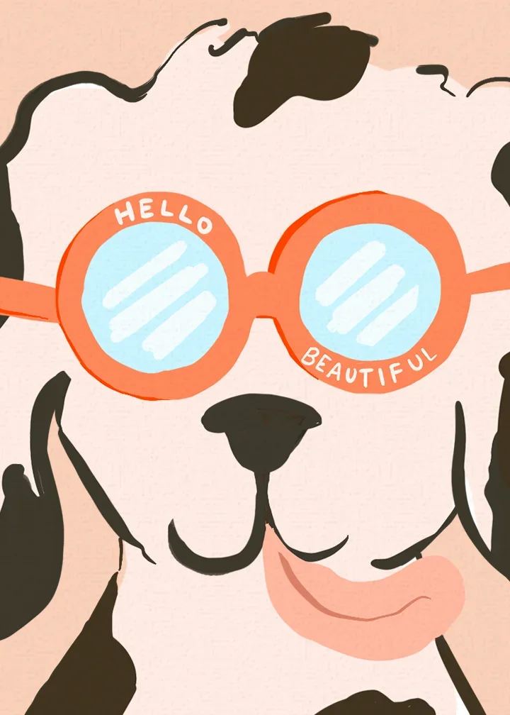 Hello Beautiful card image