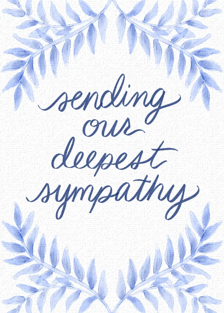 Deepest Sympathy card image