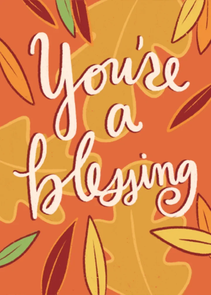 You're a Blessing card image