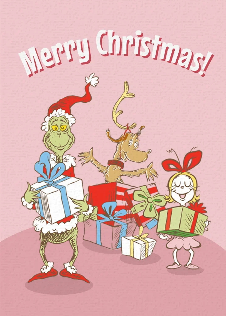 Dr. Seuss | Merry Cindy-Lou Who card image