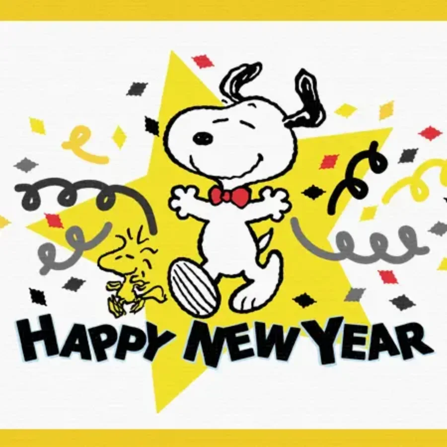 Peanuts | New Year's card image