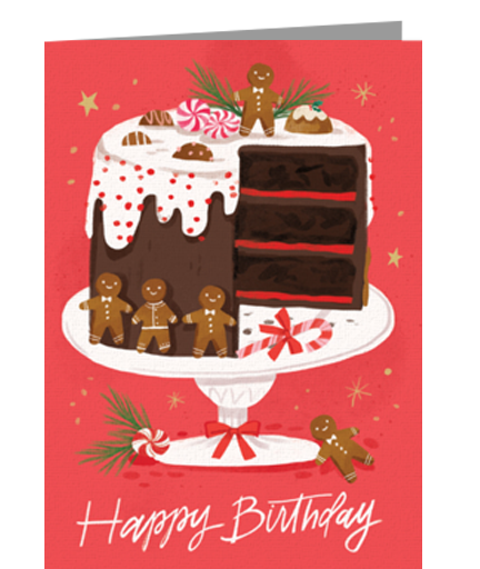 Happy Holiday Birthday eCard