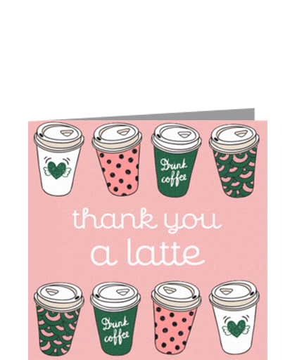 Thanks A Latte eCard