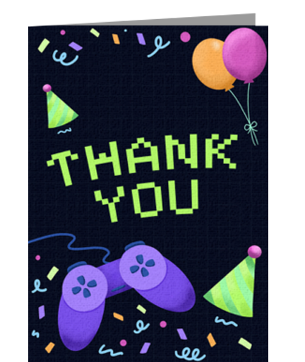 Level Up Thanks eCard