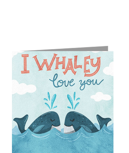 Whales Love eCard