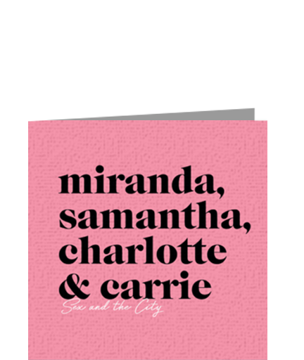 Sex and the City | Mom Friends eCard